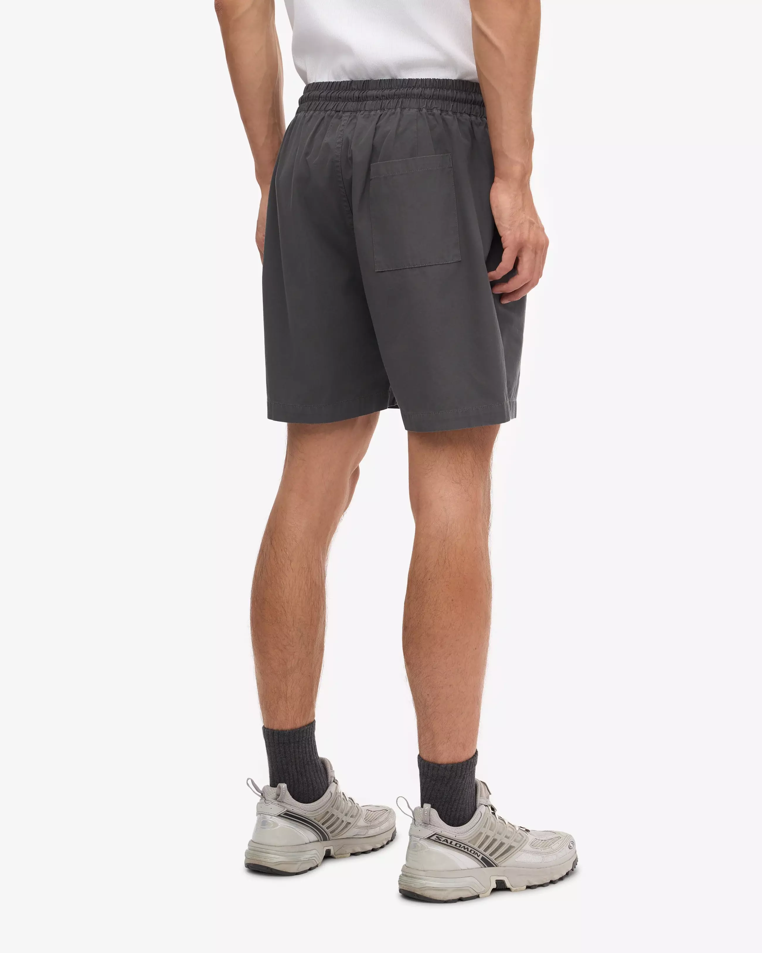 Colorful Standard Lava Grey Organic Twill Shorts Herren grau